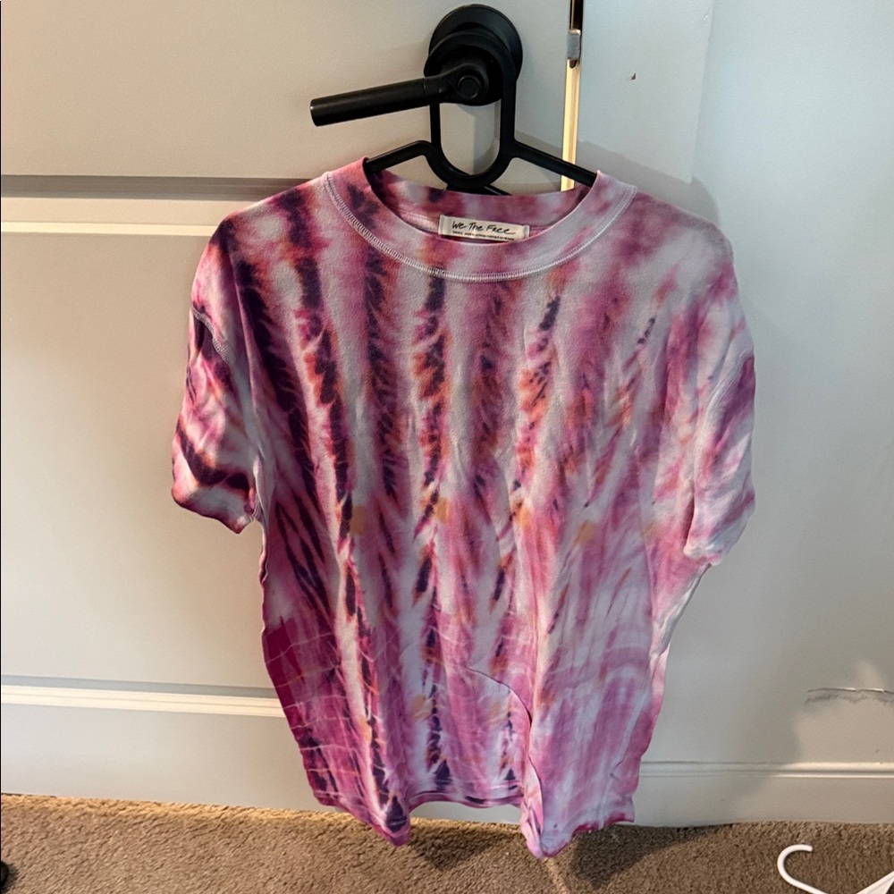 We The Free Multicolor Tie-Dye Tee
